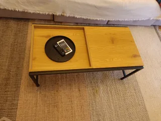 Mesa de centro TRAPPEDAL roble cálido 50x100