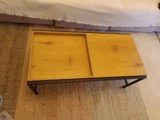 Mesa de centro TRAPPEDAL roble cálido 50x100