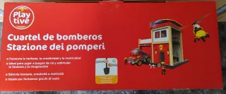 Estación de bomberos Playtive 164 piezas