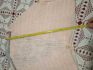 Cardigan tejido mujer rosa talla única