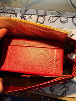 Caja Roja Lujo Terciopelo