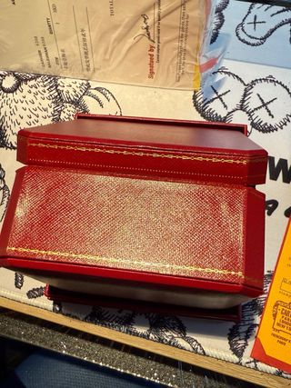 Caja Roja Lujo Terciopelo