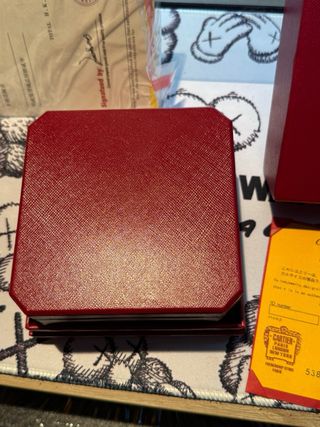 Caja Roja Lujo Terciopelo