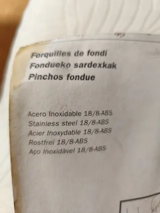 Set 6 Tenedores Fondue