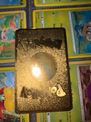 Carta Pokémon Raichu GX 130 HP Oro