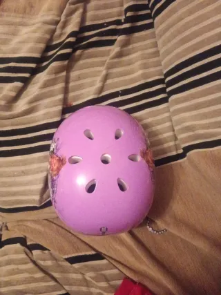 Casco bici/patines rosa