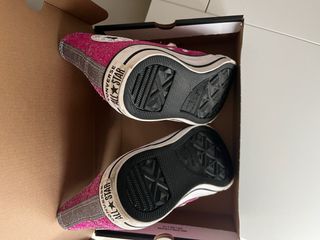 Zapatillas Converse Niña Glitter Rosa