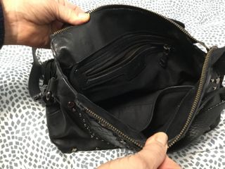 Bolso Uterqüe Piel Negro