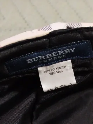 Boina Burberry Beige