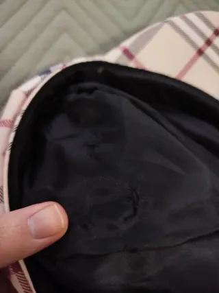 Boina Burberry Beige