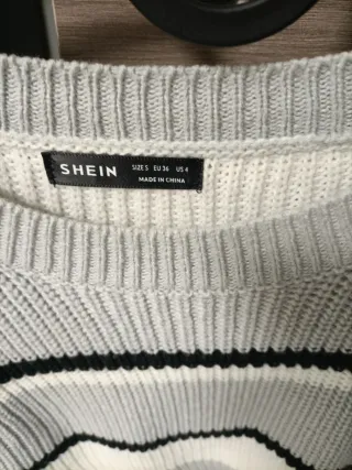 Jersey SHEIN corto rayas S