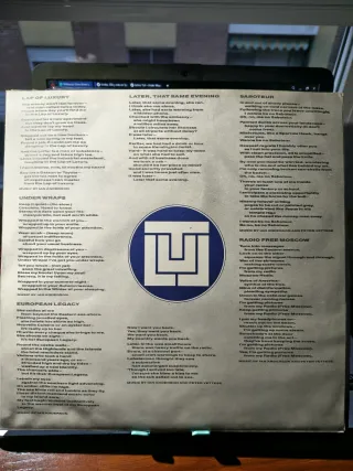 Jethro Tull Under Wraps LP Vinilo