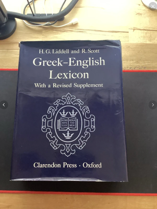 Greek-English Lexicon, Ninth Edition with a Rev...