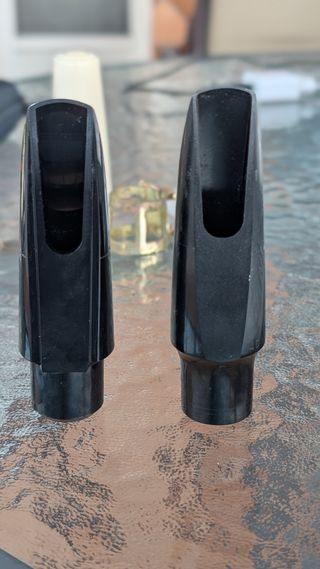 Boquillas Saxo Tenor Yamaha 4C y Rico A7