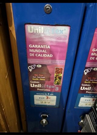 Máquina de preservativos