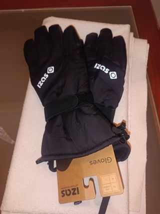 Guantes de invierno unisex IZAS negros