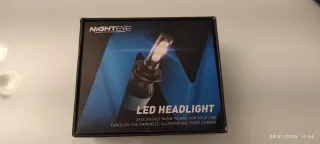 Bombillas LED H7 NIGHTEYE A315 72W 9000LM