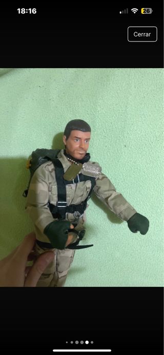 Muñeco militar coleccionista