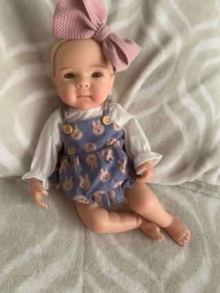 Muñeco Reborn Silicona Bebé Realista mas de tres a
