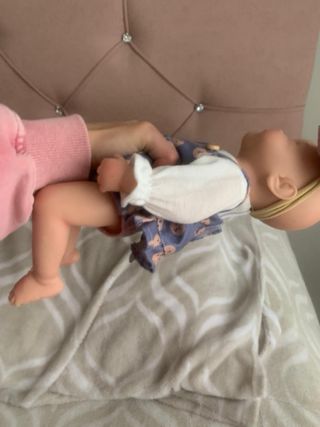 Muñeco Reborn Silicona Bebé Realista mas de tres a