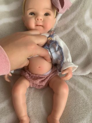 Muñeco Reborn Silicona Bebé Realista mas de tres a