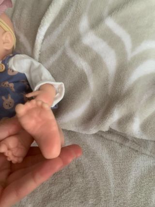 Muñeco Reborn Silicona Bebé Realista mas de tres a