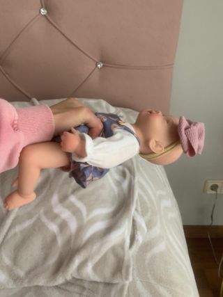 Muñeco Reborn Silicona Bebé Realista mas de tres a