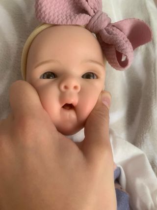 Muñeco Reborn Silicona Bebé Realista mas de tres a