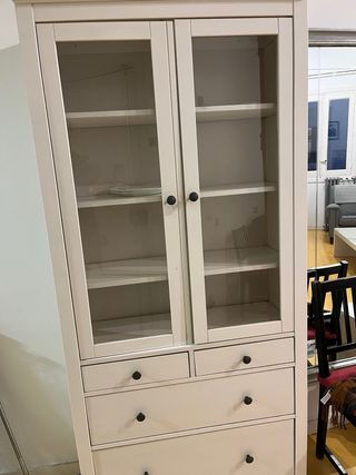 Mobiletto Alacena Ikea in Legno e Vetro