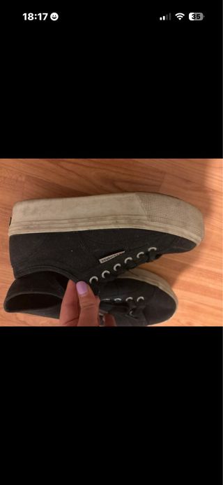 Scarpe Superga usate pochissimo