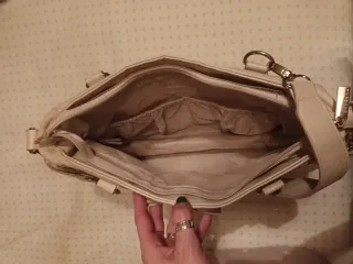 Bolso para carrito de bebé color crema Mayoral