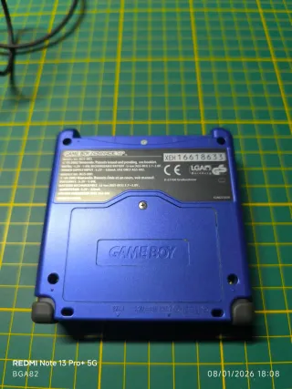 Nintendo Game Boy Advance SP Azul