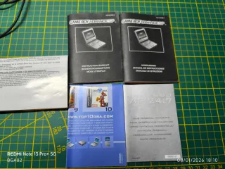 Nintendo Game Boy Advance SP Azul