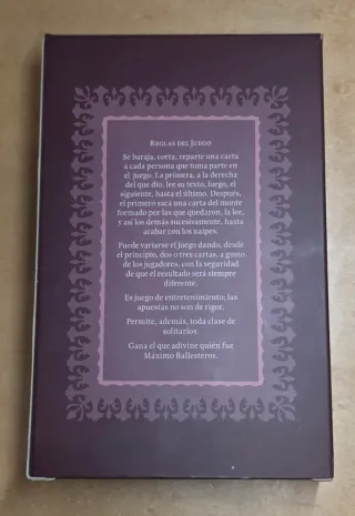 Juego de cartas - Max Aub