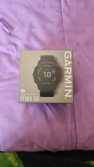 Garmin Fenix 6x Pro Smartwatch Azul/Plata