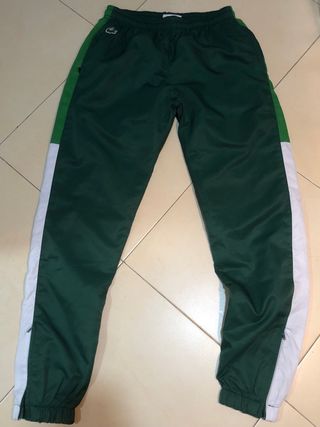 Conjunto Lacoste verde y blanco