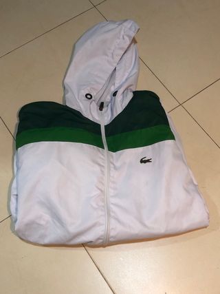 Conjunto Lacoste verde y blanco