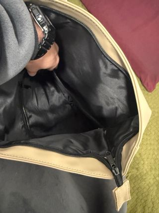 Mochila impermeable Natura beige