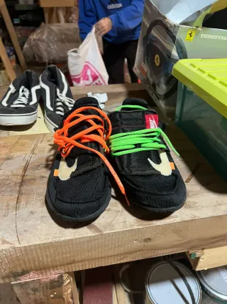Nike Off-White Presto Naranja y Negro