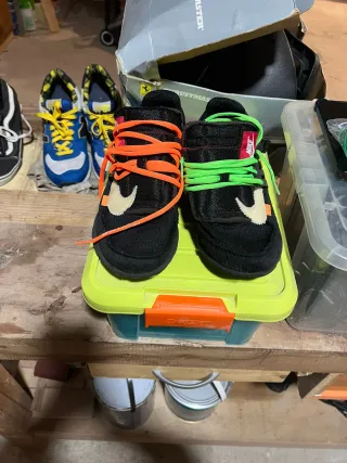 Nike Off-White Presto Naranja y Negro