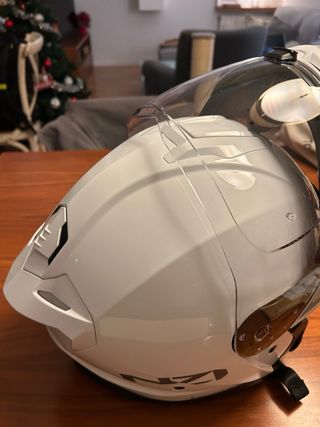 Casco de moto NZI blanco