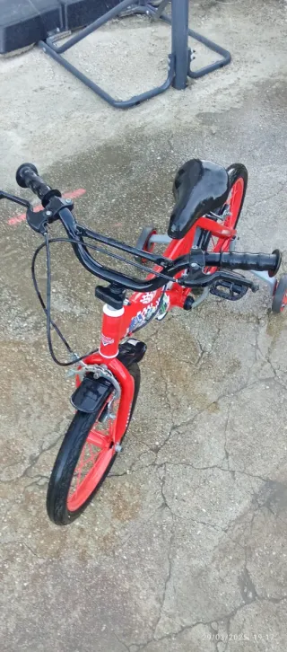 Bicicleta infantil Rayo McQueen