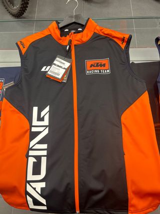 Chaleco KTM Racing Team Negro/Naranja Talla XL