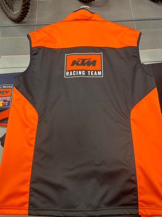 Chaleco KTM Racing Team Negro/Naranja Talla XL