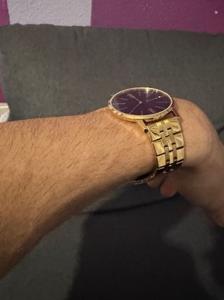 Reloj Tommy Hilfiger Hombre dorado