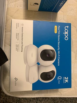 Tapo C210 Cámaras Vigilancia Wi-Fi 2K (2 Pack)