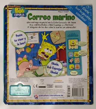 cuento bob esponja correo marino