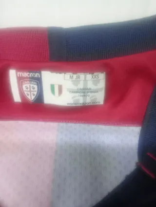 Maglietta Cagliari bambino Macron