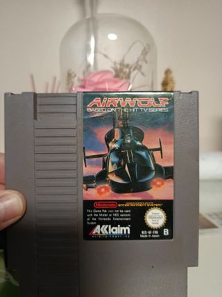 Juego Airwolf Nintendo NES