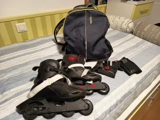 Patines en línea Oxelo con bolsa